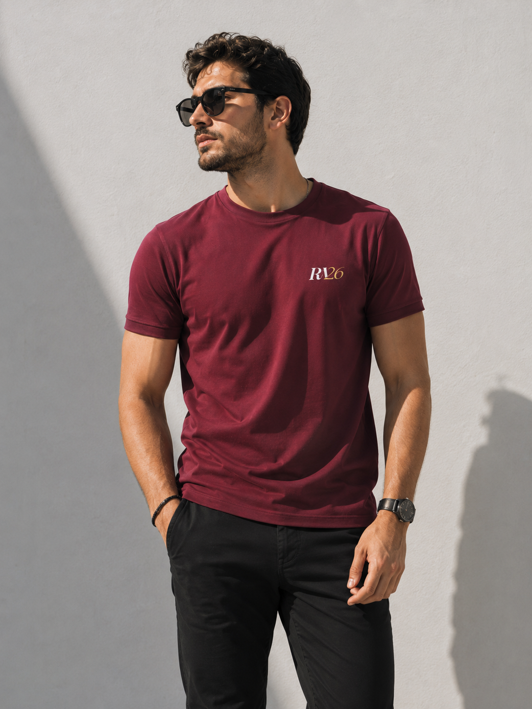 Blusa oversized marrom